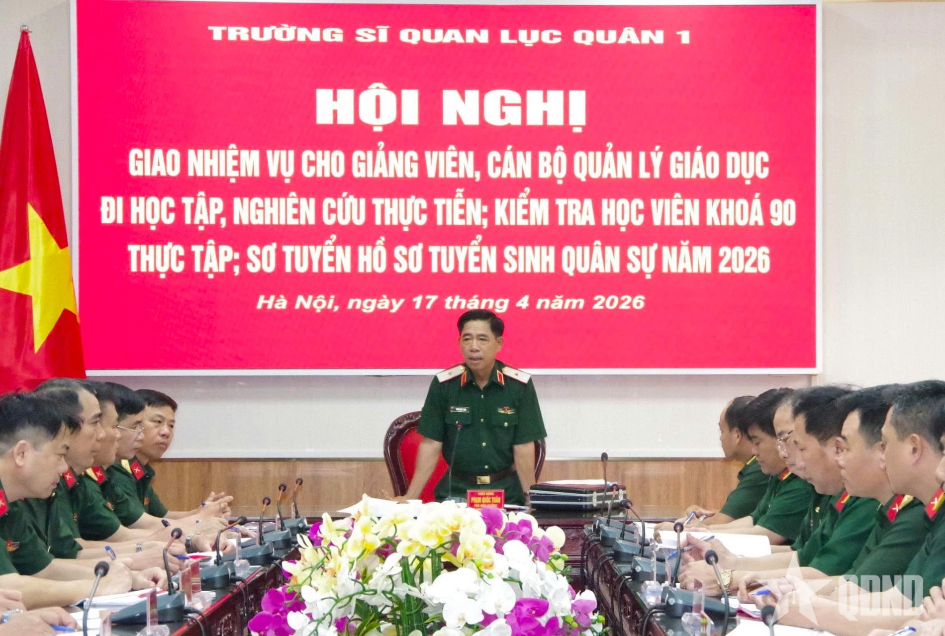 Trường Sĩ quan Lục quân 1 nâng cao chất lượng nhà giáo và cán bộ quản lý giáo dục